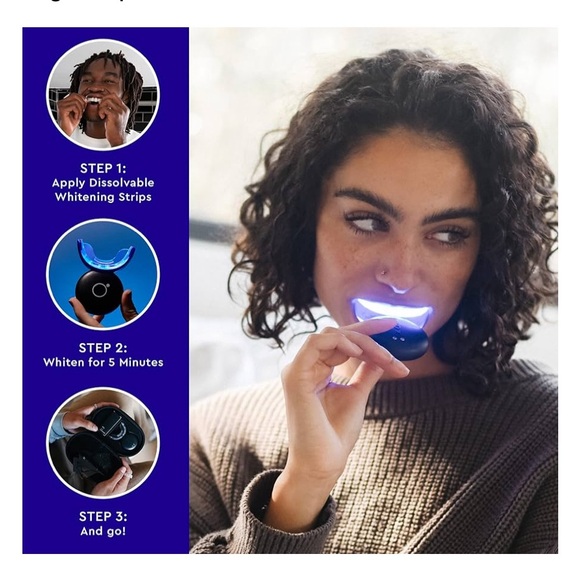 MOON Teeth Whitening Kit with LED Accelerator Light - Picture 5 of 5